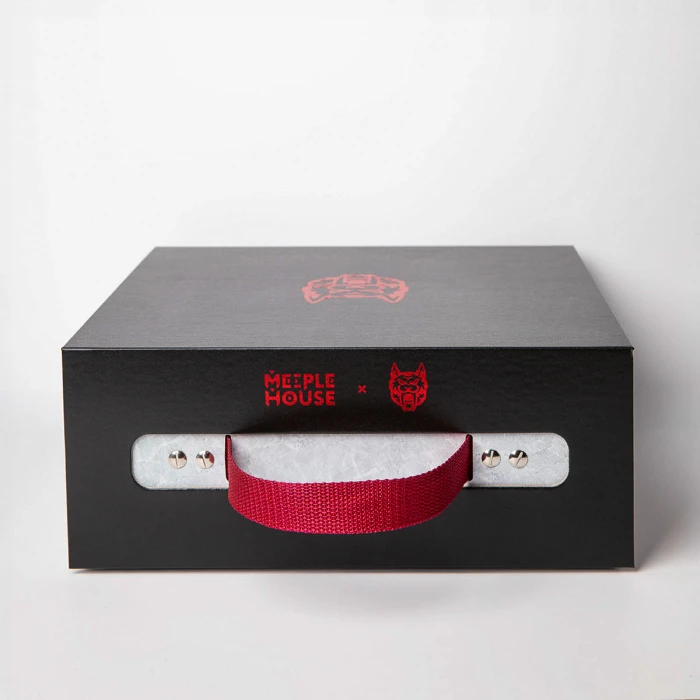 Uniqbox. Чемодан-органайзер красный