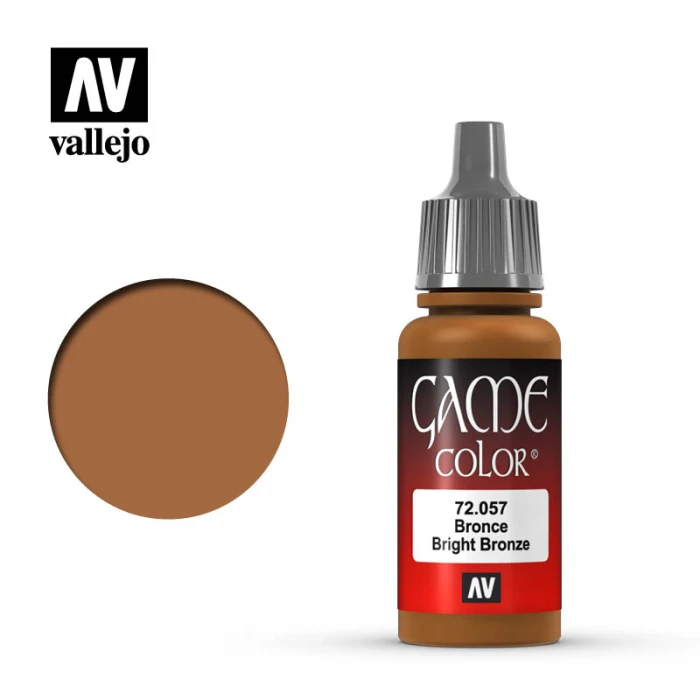 Краска Vallejo серии Game Color - Bright Bronze 72057 (17 мл)