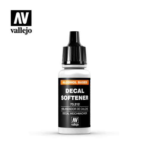 Краска Vallejo серии Model Color - Decal Softener 73212, техническая (17 мл) Краска Vallejo серии Model Color - Decal Softener 73212, техническая (17 мл)