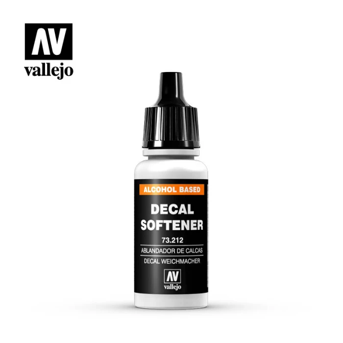 Краска Vallejo серии Model Color - Decal Softener 73212, техническая (17 мл) Краска Vallejo серии Model Color - Decal Softener 73212, техническая (17 мл)