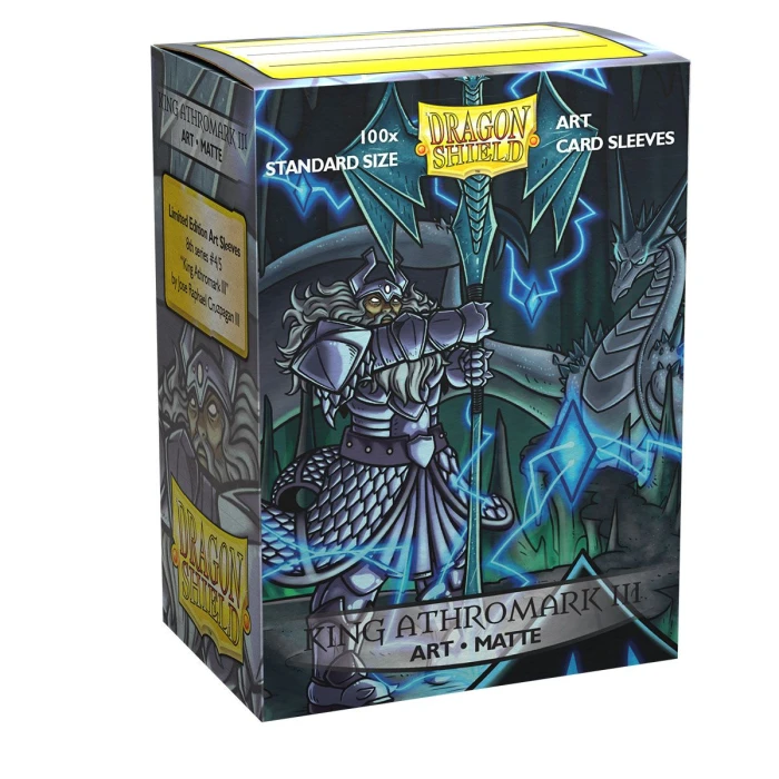 Протекторы Dragon Shield - King Athromark III: Portrait (100 шт.) Протекторы Dragon Shield - King Athromark III: Portrait (100 шт.)