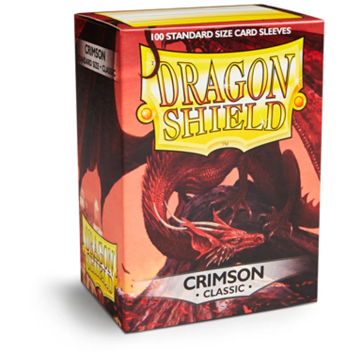 Протекторы Dragon Shield кровавые (100 шт.)