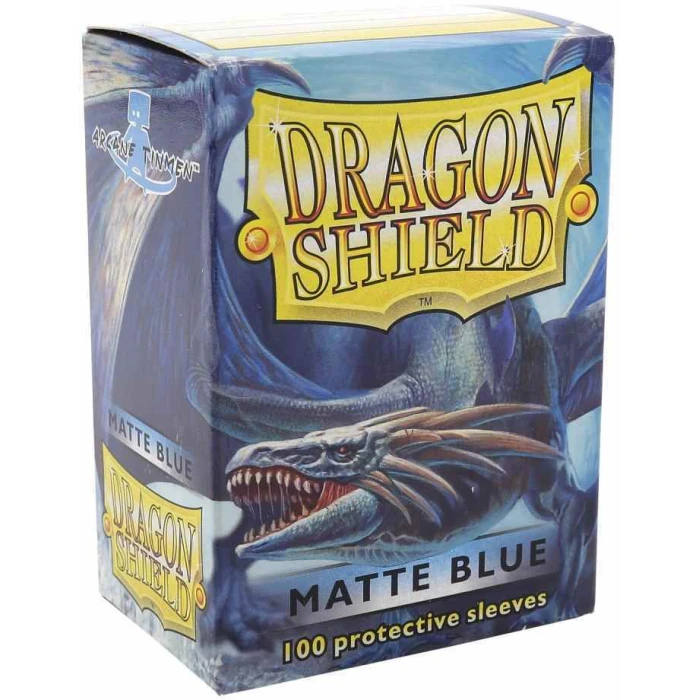 Протекторы Dragon Shield матовые синие (100 шт.)