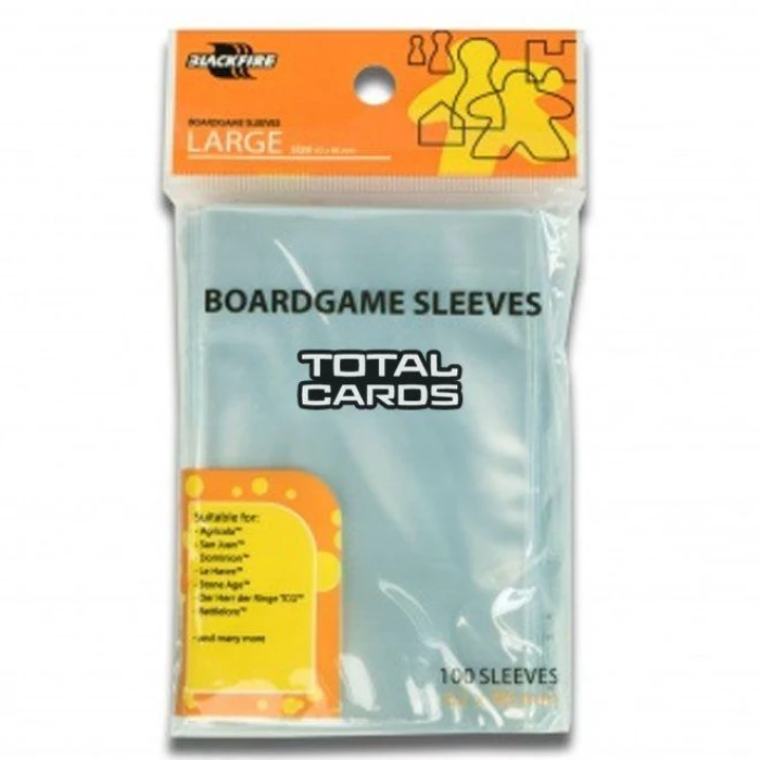 Протекторы Blackfire Large 62x96 для ККИ - Прозрачные (100 шт.)