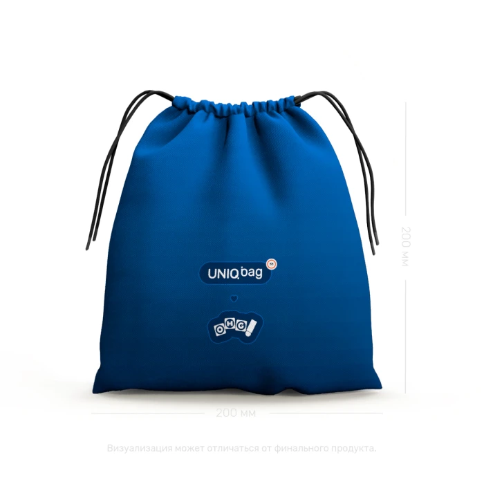 Комплект мешочков UniqBag «OMGames» 20х20 (3 шт) Комплект мешочков UniqBag «OMGames» 20х20 (3 шт)