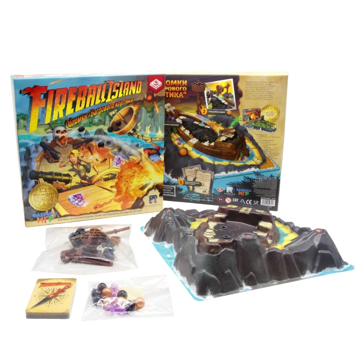 Fireball Island: Дополнение «Обломки Багрового кортика» Fireball Island: Дополнение «Обломки Багрового кортика»