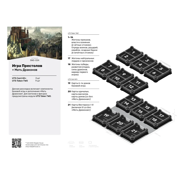 Органайзер для игры Игра Престолов