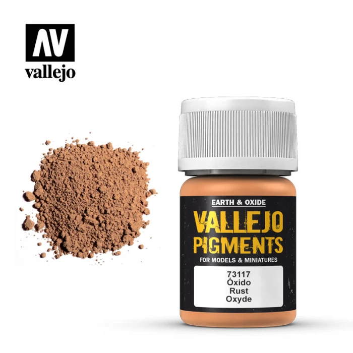Краска Vallejo серии Pigments - Rust 73117 (35 мл)