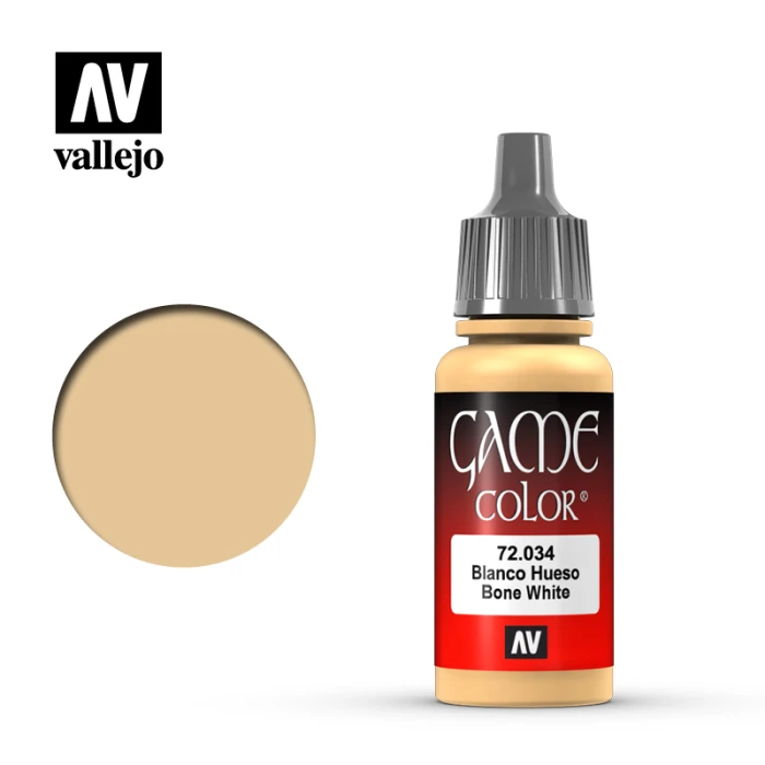 Краска Vallejo серии Game Color - Bone White 72034 (17 мл)