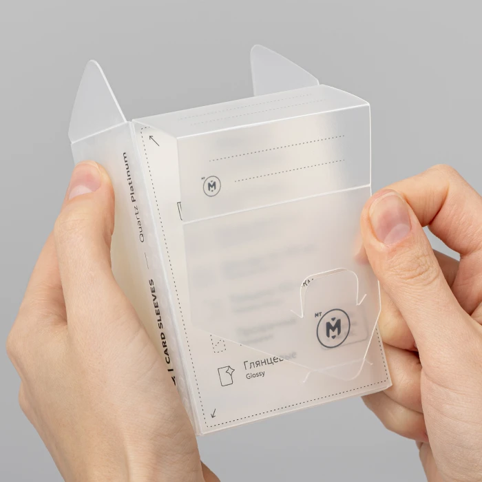 UCS Quartz Platinum для карт 64х89 мм (150 шт) UCS Quartz Platinum для карт 64х89 мм (150 шт)