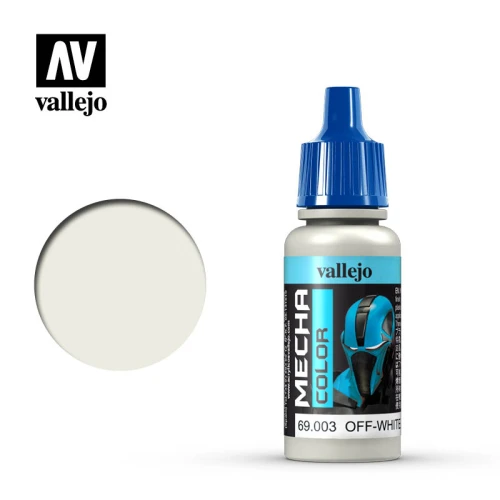 Краска Vallejo серии Mecha Color - Off-White 69003 (17 мл) Краска Vallejo серии Mecha Color - Off-White 69003 (17 мл)