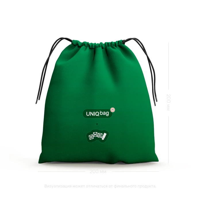 Комплект мешочков UniqBag «OMGames» 20х20 (3 шт) Комплект мешочков UniqBag «OMGames» 20х20 (3 шт)