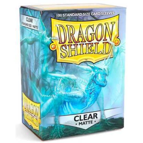 Протекторы Dragon Shield матовые прозрачные (100 шт.) Протекторы Dragon Shield матовые прозрачные (100 шт.)
