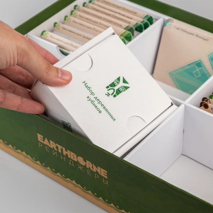 Набор деревянных кубиков для Earthborne Рейнджеры Набор деревянных кубиков для Earthborne Рейнджеры