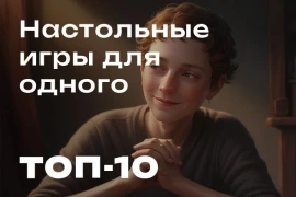 Настольные игры для одного человека. ТОП-10