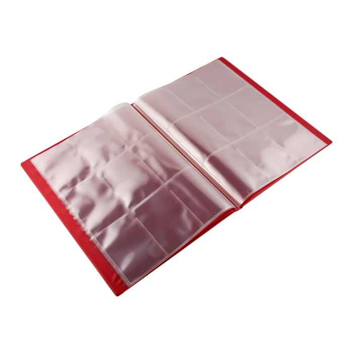 Blackfire 9 Pocket Card Album - Red