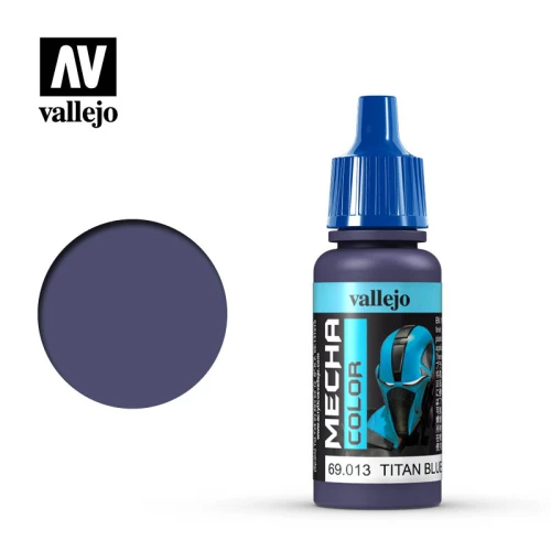 Краска Vallejo серии Mecha Color - Titan Blue 69013 (17 мл) Краска Vallejo серии Mecha Color - Titan Blue 69013 (17 мл)