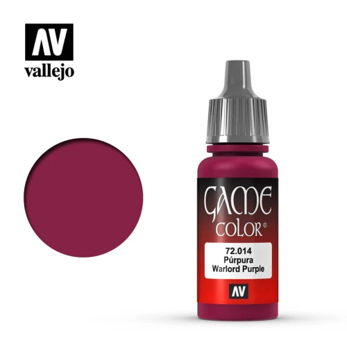 Краска Vallejo серии Game Color - Warlord Purple 72014 (17 мл) Краска Vallejo серии Game Color - Warlord Purple 72014 (17 мл)