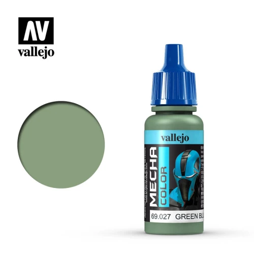 Краска Vallejo серии Mecha Color - Green Blue 69027 (17 мл) Краска Vallejo серии Mecha Color - Green Blue 69027 (17 мл)