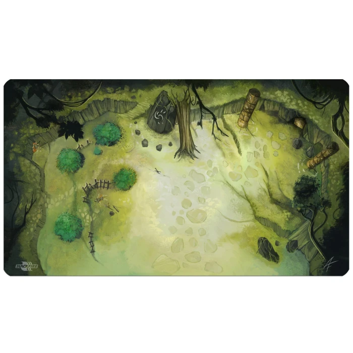 Игровое поле Blackfire Playmat - Battleground Edition Forest - Ultrafine