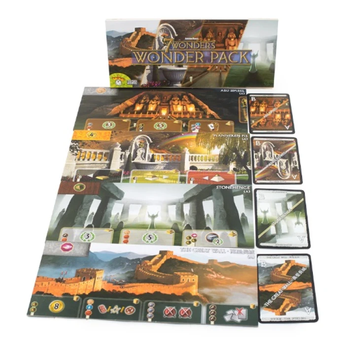7 Wonders: Новые чудеса (Wonder Pack), дополнение (на английском) 7 Wonders: Новые чудеса (Wonder Pack), дополнение (на английском)