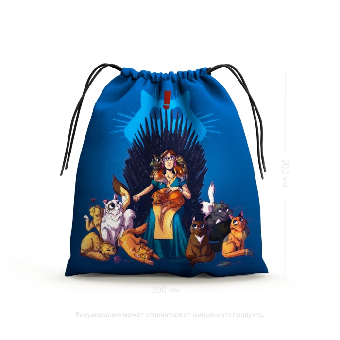 Комплект мешочков UniqBag «OMGames» 20х20 (3 шт) Комплект мешочков UniqBag «OMGames» 20х20 (3 шт)