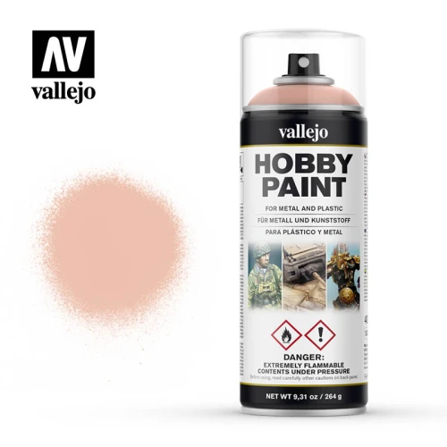 Аэрозольная грунтовка Vallejo серии Aerosol - Pale Flesh 28024 (400 мл) Аэрозольная грунтовка Vallejo серии Aerosol - Pale Flesh 28024 (400 мл)