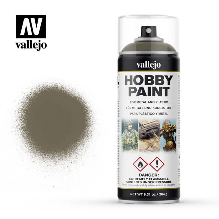 Аэрозольная грунтовка Vallejo серии Aerosol - Russian Uniform 28007 (400 мл)