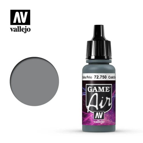 Краска Vallejo серии Game Air - Cold Grey 72750 (17 мл) Краска Vallejo серии Game Air - Cold Grey 72750 (17 мл)