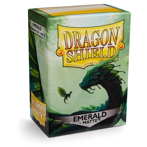 Протекторы Dragon Shield матовые изумрудные Rayalda (100 шт.) Протекторы Dragon Shield матовые изумрудные Rayalda (100 шт.)