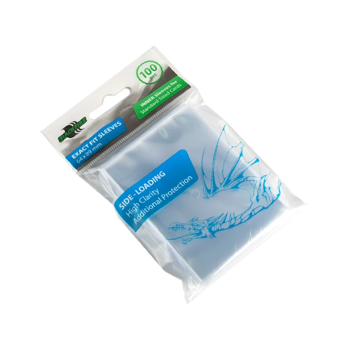 Прозрачные протекторы Blackfire Exact Fit для ККИ, боковая загрузка (100 шт.)