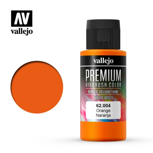 Краска Vallejo серии Premium Color - Orange 62004 (60 мл) Краска Vallejo серии Premium Color - Orange 62004 (60 мл)