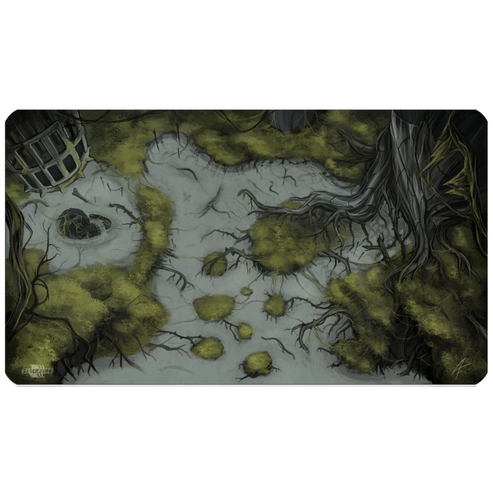 Игровое поле Blackfire Playmat - Battleground Edition Swamp - Ultrafine