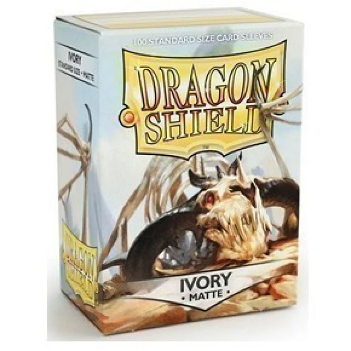 Протекторы Dragon Shield матовые Ivory (100 шт.)
