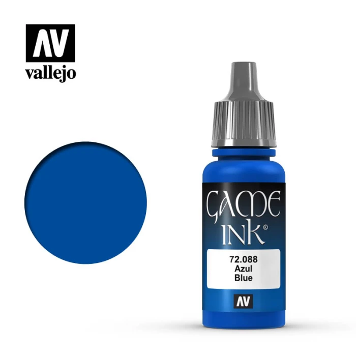 Краска Vallejo серии Game Ink - Blue 72088 (17 мл) Краска Vallejo серии Game Ink - Blue 72088 (17 мл)