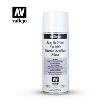 Акриловый матовый лак Vallejo серии Aerosol Varnish - Acrylic Matt Spray Varnish 28531 (400 мл)