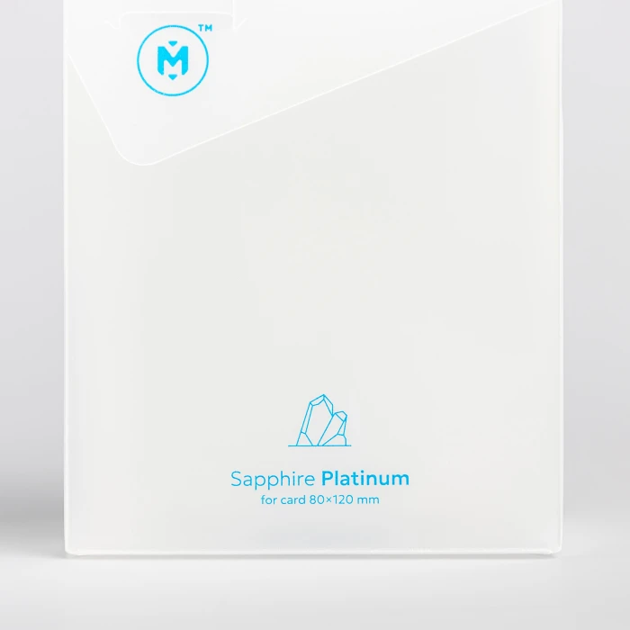 UCS Sapphire Platinum для карт 80х120 мм (100 шт) UCS Sapphire Platinum для карт 80х120 мм (100 шт)