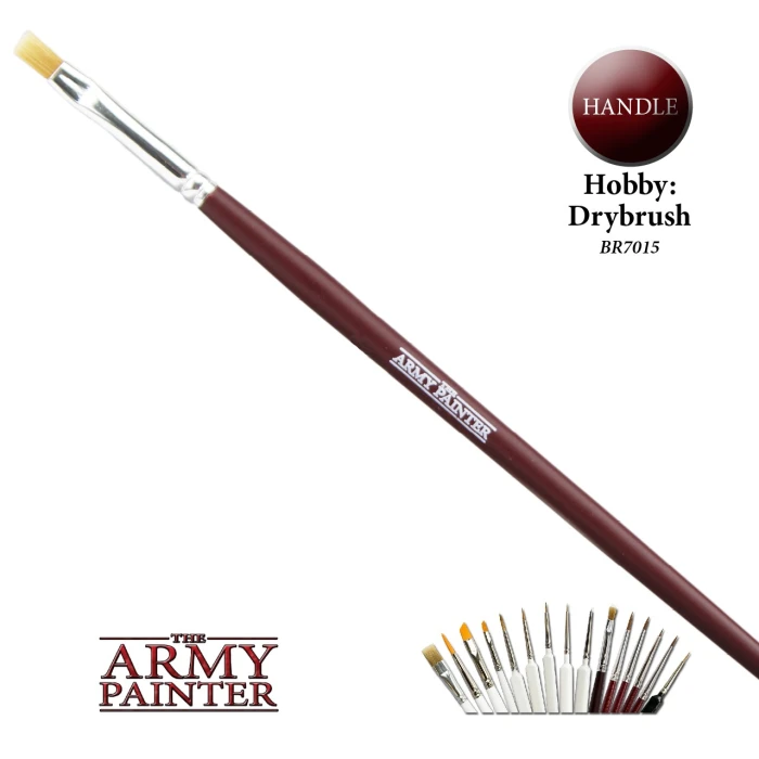 The Army Painter: кисточка Wargamer Brush - Drybrush (BR7015) The Army Painter: кисточка Wargamer Brush - Drybrush (BR7015)