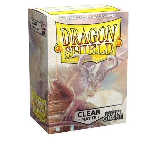 Протекторы Dragon Shield матовые прозрачные Mantem (100 шт.) Протекторы Dragon Shield матовые прозрачные Mantem (100 шт.)