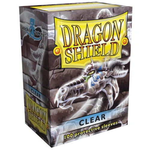 Протекторы Dragon Shield прозрачные (100 шт.) Протекторы Dragon Shield прозрачные (100 шт.)