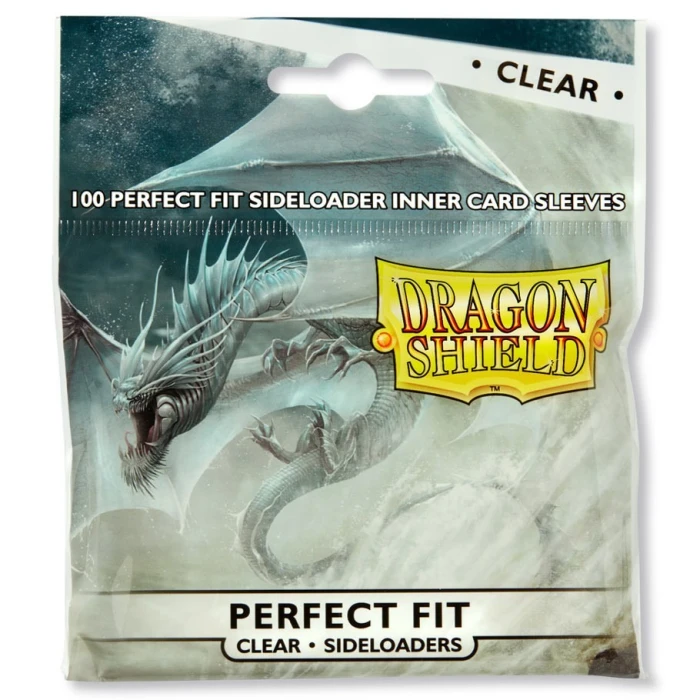 Протекторы Dragon Shield Perfect Fit Sideloaders - Clear (100 шт.) Протекторы Dragon Shield Perfect Fit Sideloaders - Clear (100 шт.)