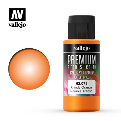 Краска Vallejo серии Premium Color - Candy Orange 62073 (60 мл)