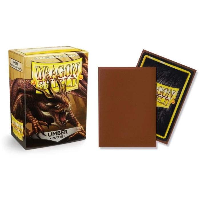 Протекторы Dragon Shield матовые Umber (100 шт.)