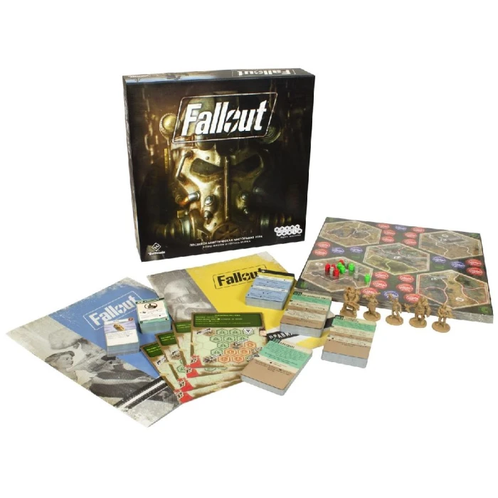Fallout. Настольная игра Fallout. Настольная игра
