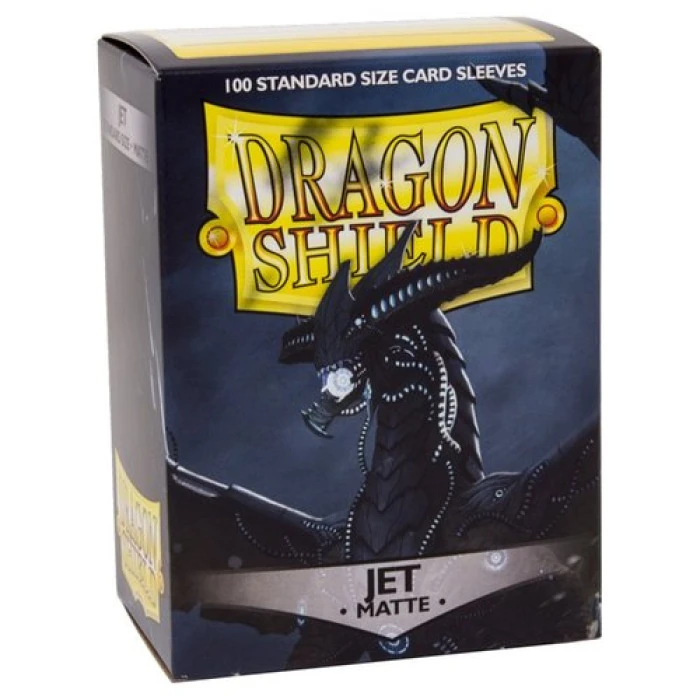 Протекторы Dragon Shield матовые Jet (100 шт.)
