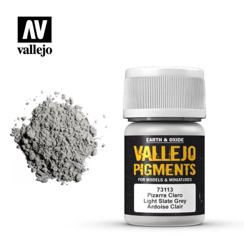 Краска Vallejo серии Pigments - Light Slate Grey 73113 (35 мл) Краска Vallejo серии Pigments - Light Slate Grey 73113 (35 мл)