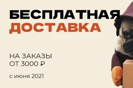 Бесплатная доставка от 3 000 руб.