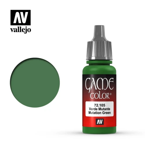 Краска Vallejo серии Game Color - Mutation Green 72105 (17 мл) Краска Vallejo серии Game Color - Mutation Green 72105 (17 мл)