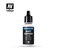 Краска Vallejo серии Model Color - Permanent Mat Varnish 70520, техническая (17 мл)