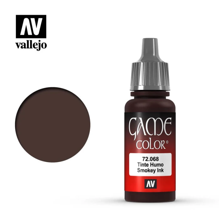 Краска Vallejo серии Game Color - Smokey Ink 72068 (17 мл) Краска Vallejo серии Game Color - Smokey Ink 72068 (17 мл)